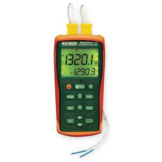 Extech EA15 Thermocouple Thermometer, 2 Input