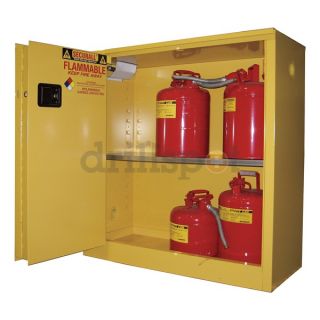 Securall A230 YELLOW Flammable Safety Cabinet, 30 Gal., Yellow