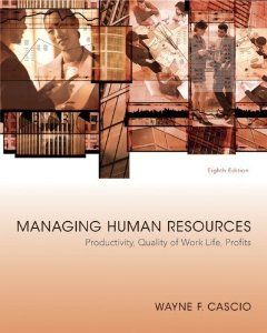 Managing Human Resources 8th Edition ( Hardcover ) by Cascio, Wayne