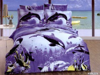 Arya Dolphin Duvet Cover Bed in Bag Twin Junior Bedding
