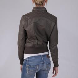 Ci Sono by Journee Juniors Zippered Faux Leather Jacket