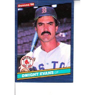 1986 Donruss #249 Dwight Evans Baseball 