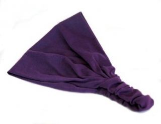 Boho Look, Deep Purple, Super Soft Jersey Knit Expandable