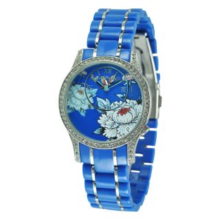 Ed Hardy Womens Jasmine Blue Watch Today: $55.99