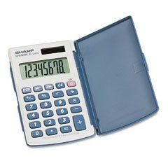 SHREL243SB   EL243 Solar Pocket Calculator Electronics