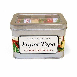 Masking Tape / Cavallini Paper Tape  Christmas, 5 Rollen Klebeband