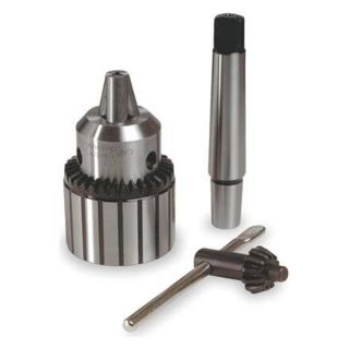 Milwaukee 49 22 1550 Keyed Drill Chuck Kit, 3/16 to 3/4 In