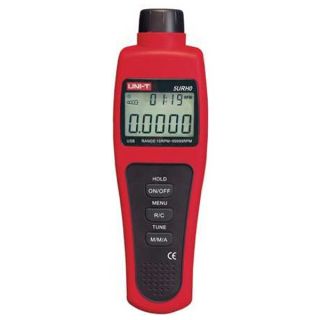 Approved Vendor 5URH0 Non Contact Tachometer, 10 to 99, 999 RPM