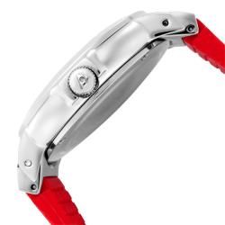 Swiss Legend Womens South Beach Red Silicone Watch