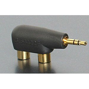 Audioquest   3.5mm Mini Plug to 2 RCA Adapter (Hard