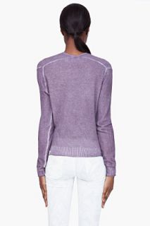 Diesel Purple Draped Talia Sweater for women