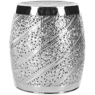 Steelworks Etched Nickel Plated Stool
