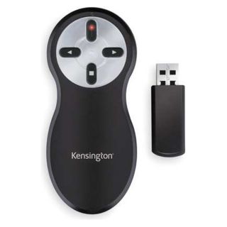 Kensington K33374USA Wireless Presenter Remote, Red, 60 ft.