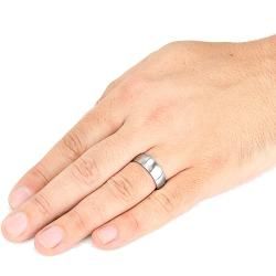 Stainless Steel Brushed Wedding Band