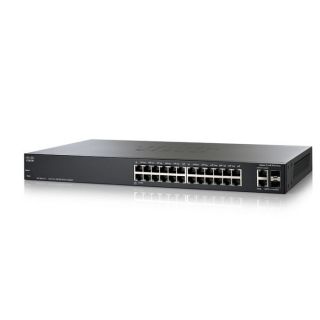 Switch 24 ports 10/100 Mbps   Technologie QOS   Gestion internet