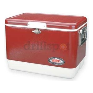 Coleman 6154A703 Full Size Chest Cooler, 54 qt., Red