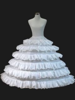 Loywe, Luxus Reifrock Petticoat aus Satin, 4 Ringe, LW4816: 