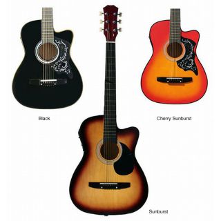 Electric/ Acoustic Cutaway Guitar Today $67.99 3.2 (4 reviews)