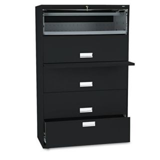 HON 600 Series 42 inch Wide 5 Drawer Lateral File Cabinet