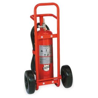 Buckeye 30010 Wheeled Fire Extinguisher, 50 lb., 35 ft