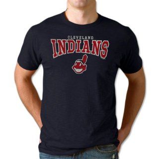 47 Brand Cleveland Indians Scrum Navy MLB T Shirt Sport
