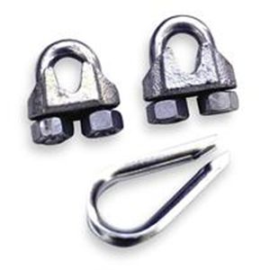 Tie Down Engineering 50710 Cable Clip/Thimble Kit