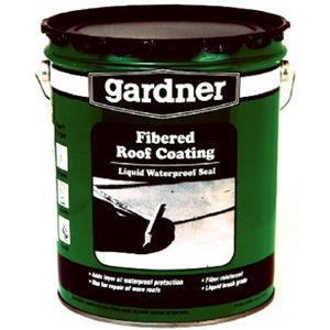 Gardner Gibson 0105 GA 5 Gallon Fibers Roof Coating