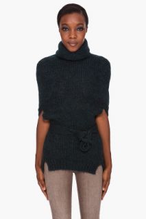 CARVEN Turtleneck Cape Sweater for women