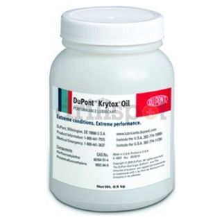 Krytox D12417064 0.5 kg Bottle KRYTOX[REG] FG 12 Clear Food Grade Oil