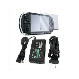Screen Protector and AC Wall Power Charger for Sony PSP Today $6.72 5