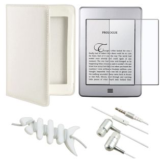 Leather Case/ LCD Protector/ Headset/ Wrap for  Kindle Touch