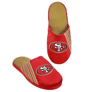 San Francisco 49ers Logo Slippers   Men